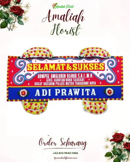 Papan Bunga Ucapan Selamat Parakanmulya